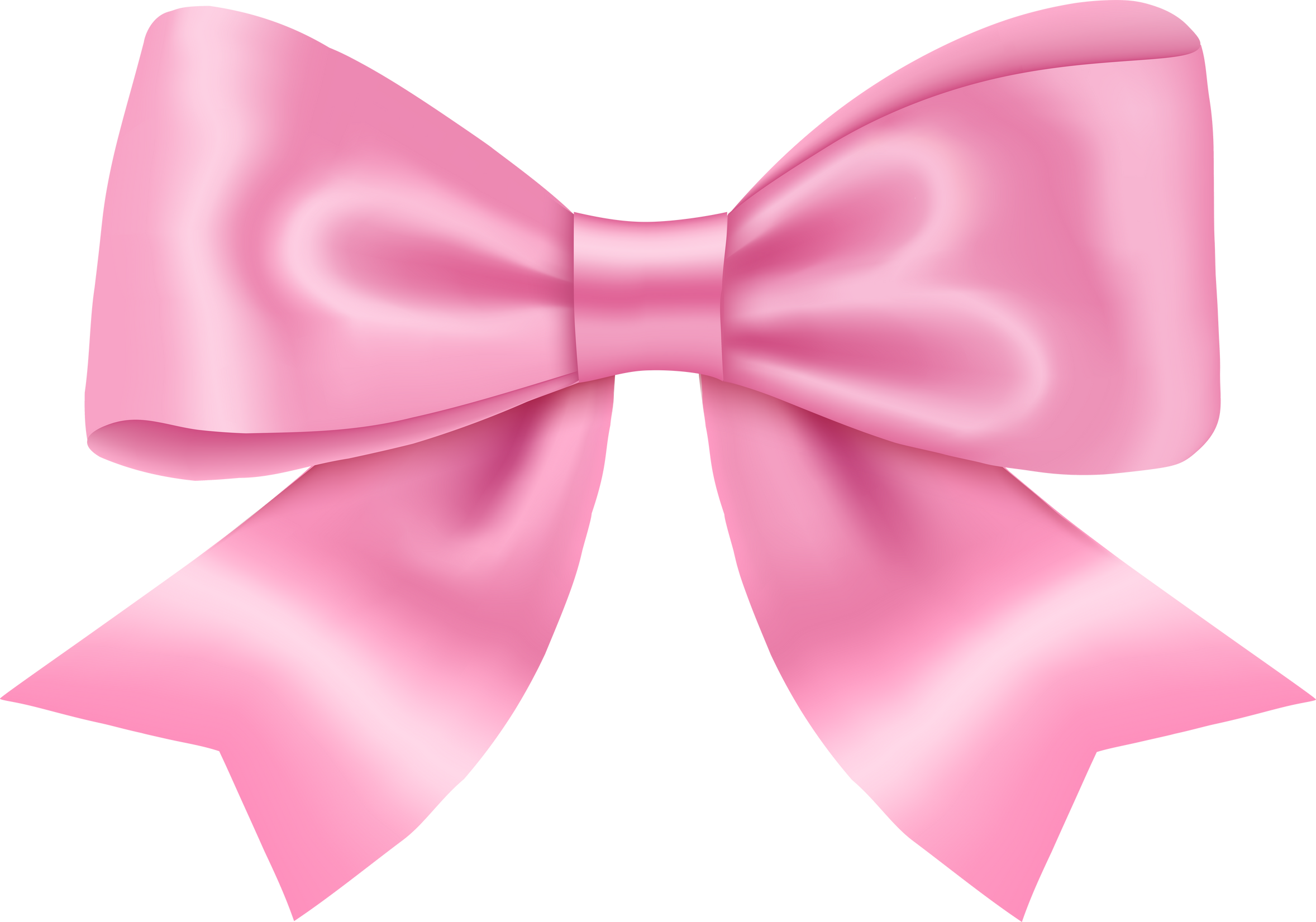 pink bow ribbon